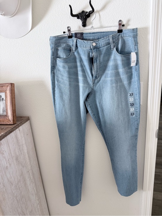 GAP Denim - GAP Light Blue High-Rise Ankle Jeans - Women's